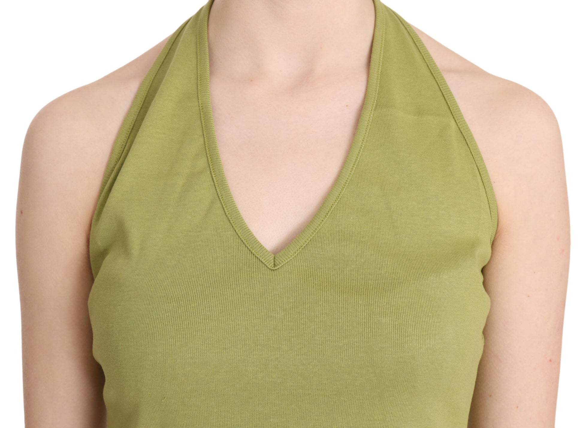 Schickes Neckholder-Tanktop ohne Ärmel für Freizeit