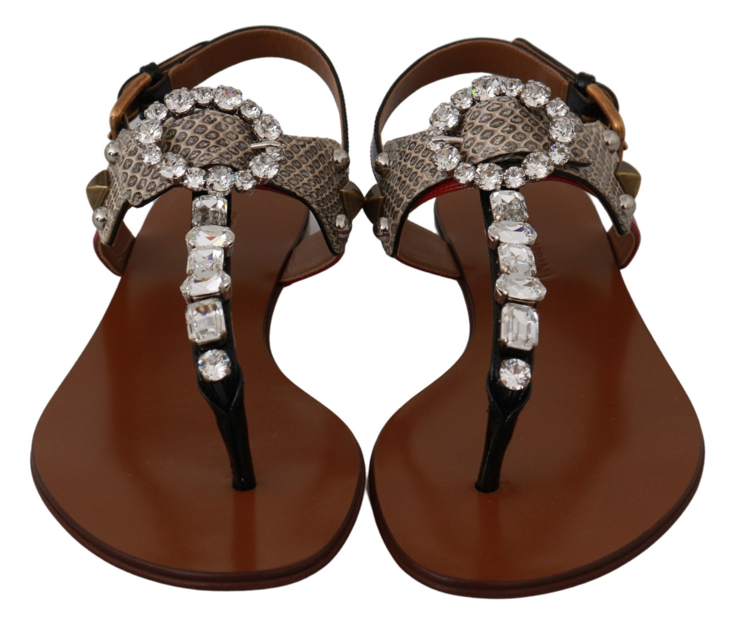 Edle Riemchensandalen mit exotischem Charme