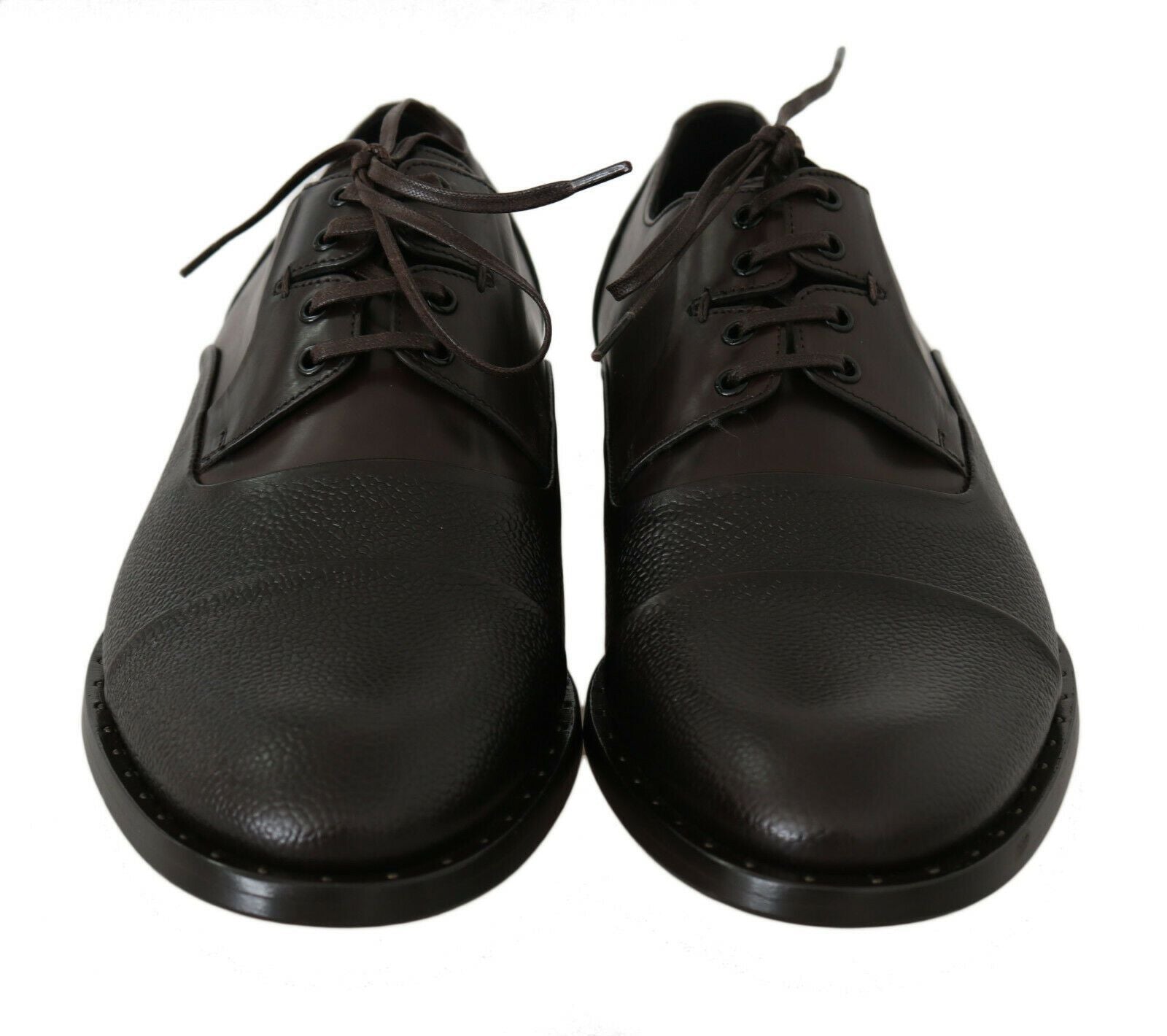 Elegante formelle Schnürschuhe aus braunem Leder