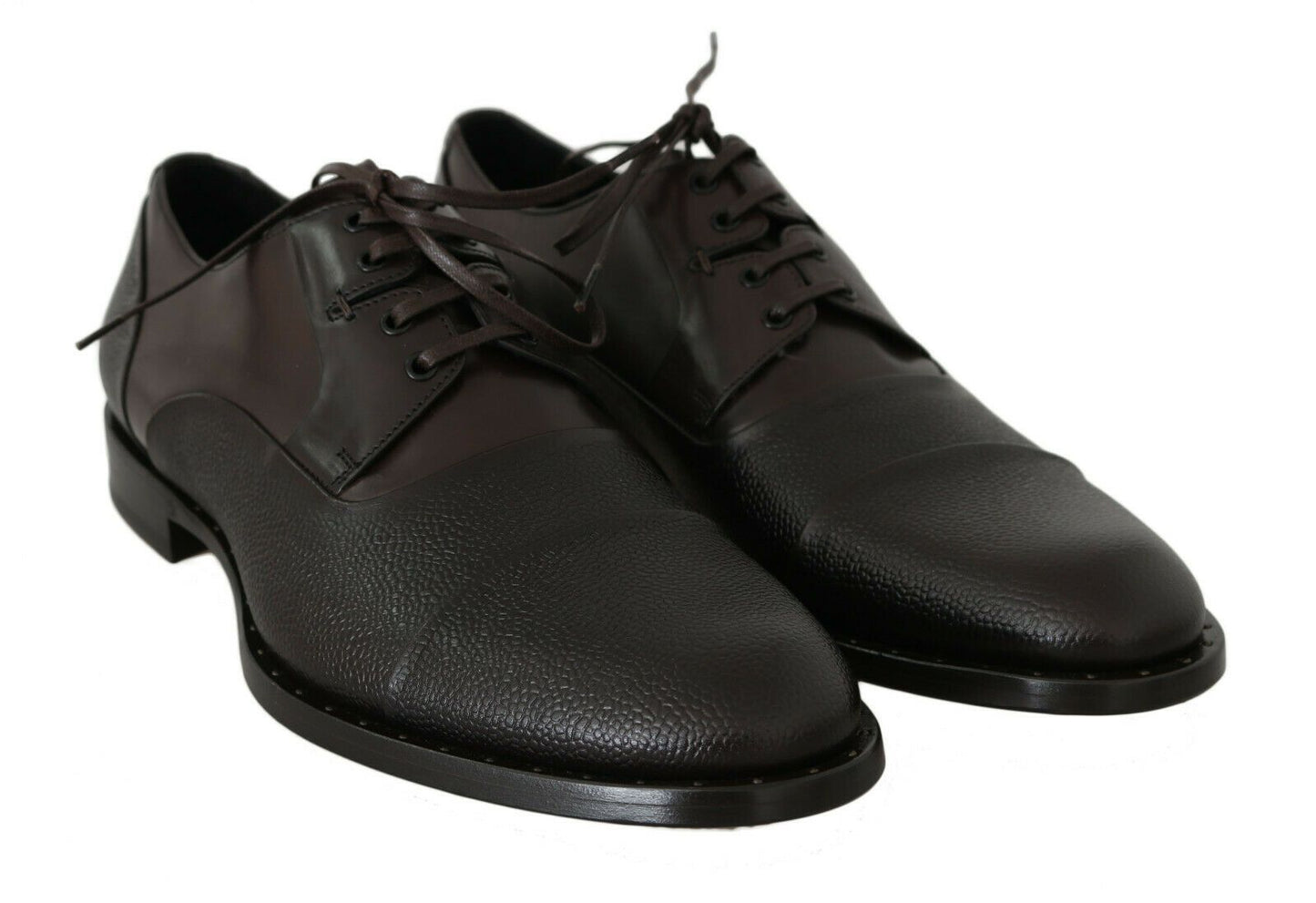 Elegante formelle Schnürschuhe aus braunem Leder