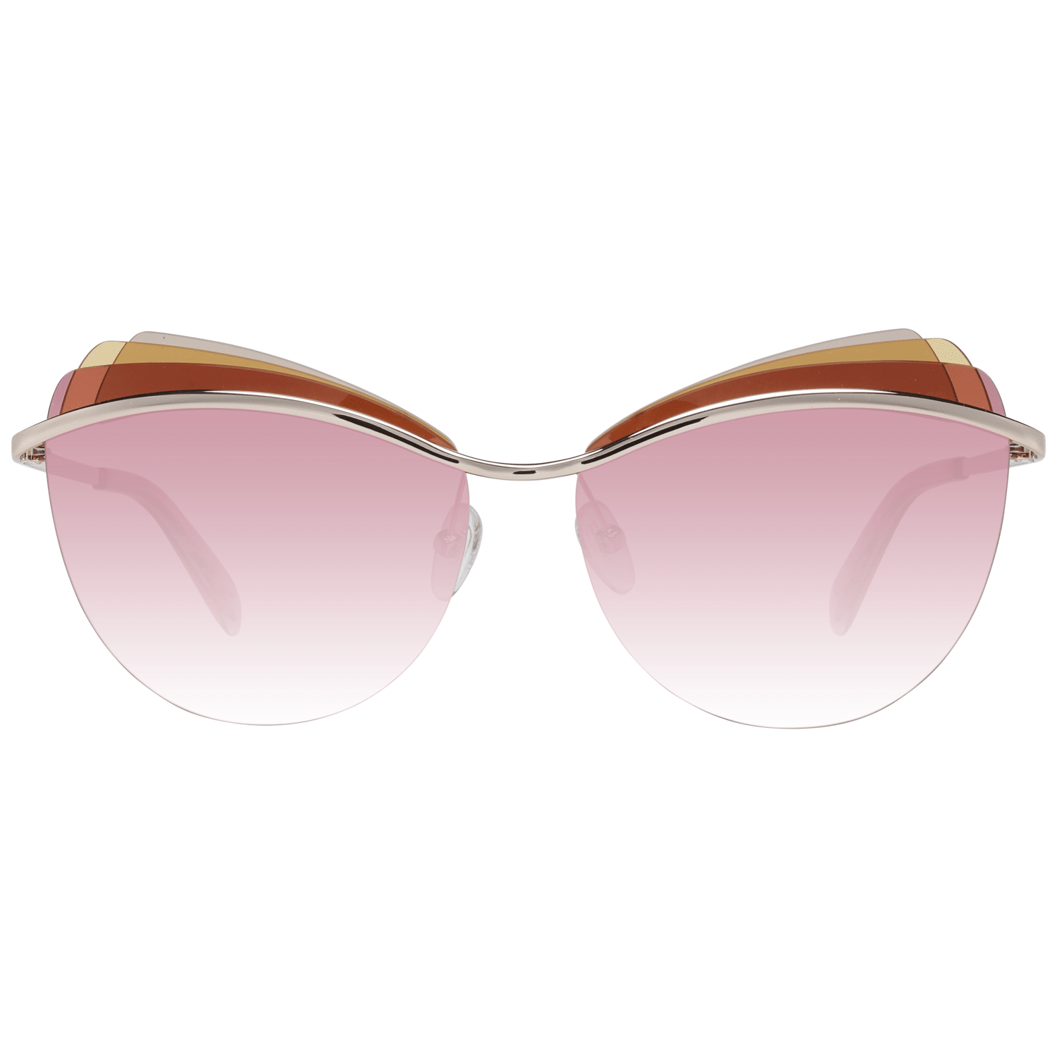 Goldene Sonnenbrille für Damen