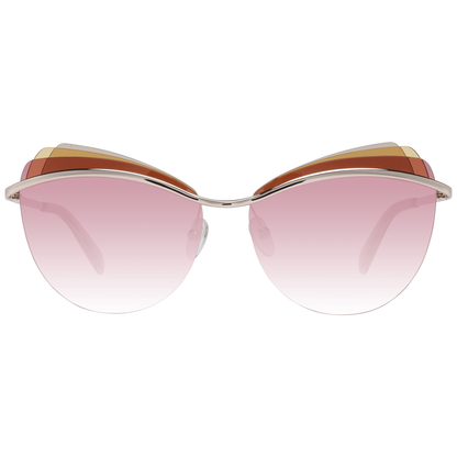 Goldene Sonnenbrille für Damen