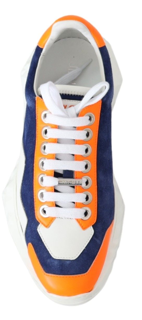 Sneakers aus Ledermix „Electric Elegance“