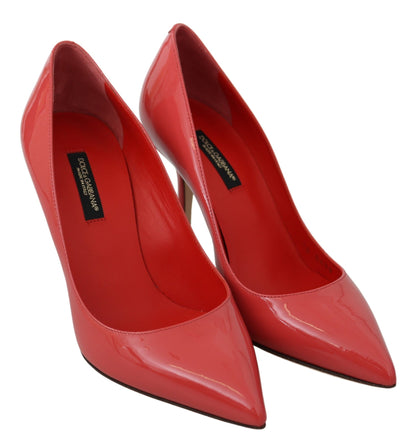 Elegante dunkelrosa Lackpumps