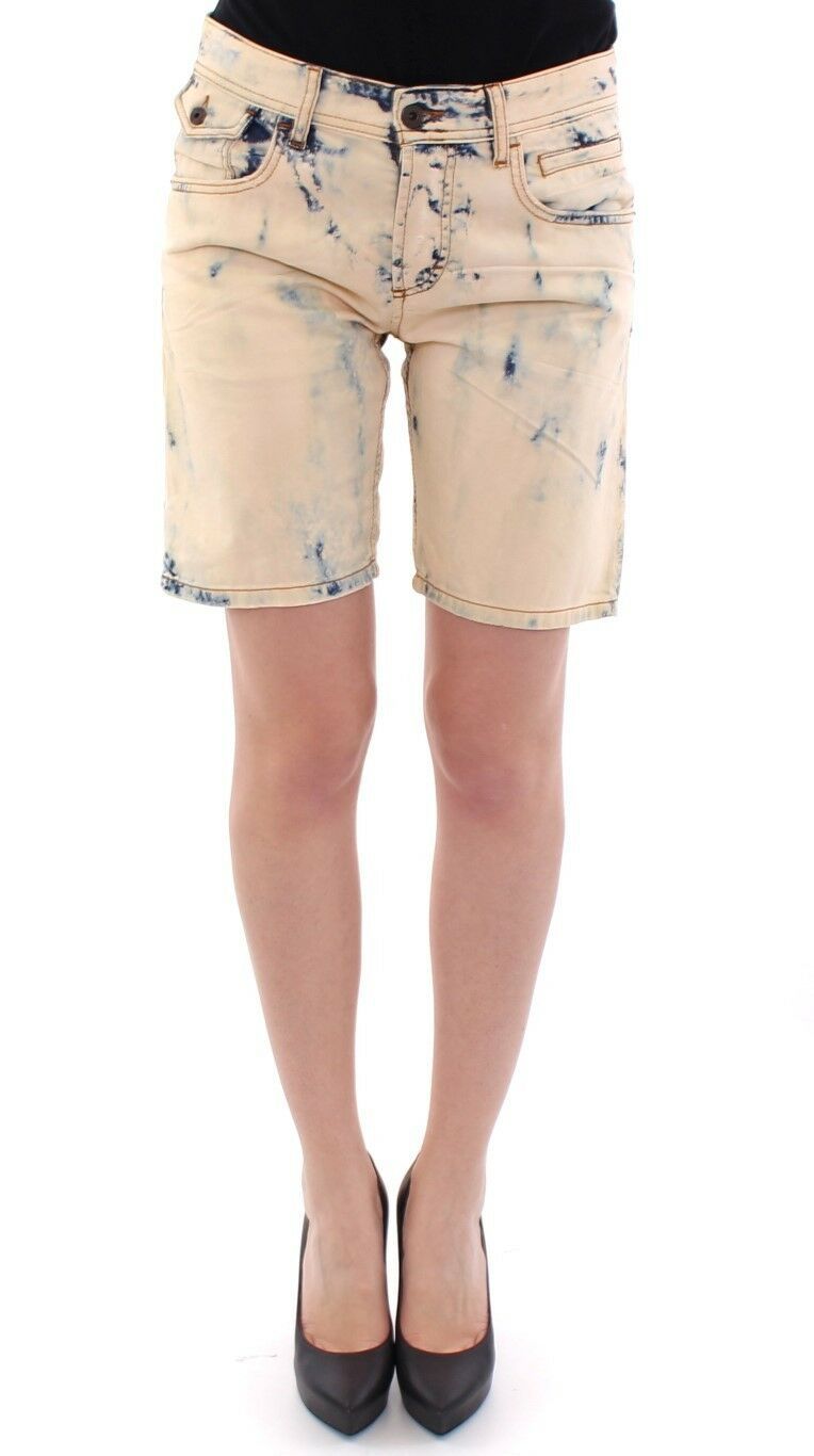 Schicke sommerliche Baumwollshorts in Blau