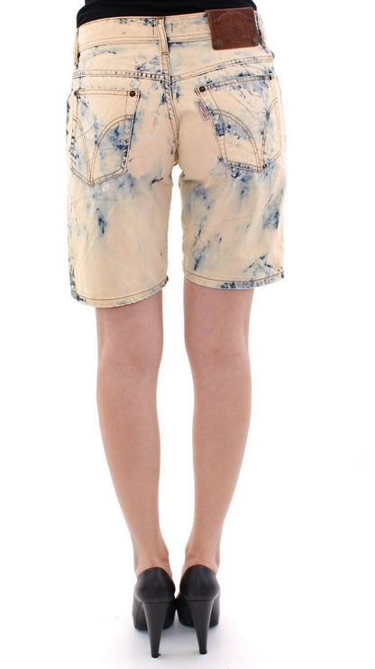 Schicke sommerliche Baumwollshorts in Blau