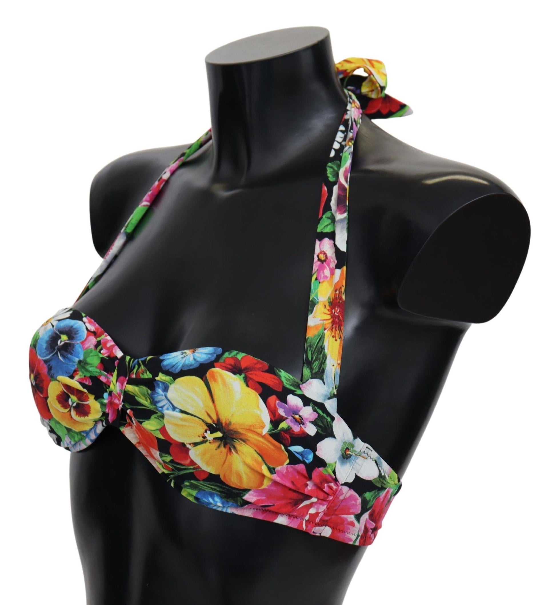 Floral Elegance High-End Bikinioberteil