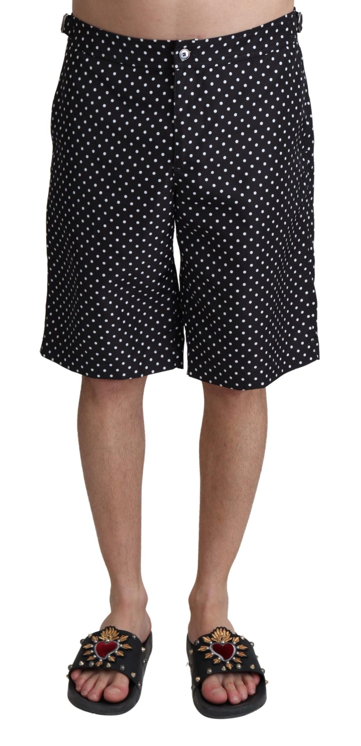 Badehose mit Polka Dot-Print