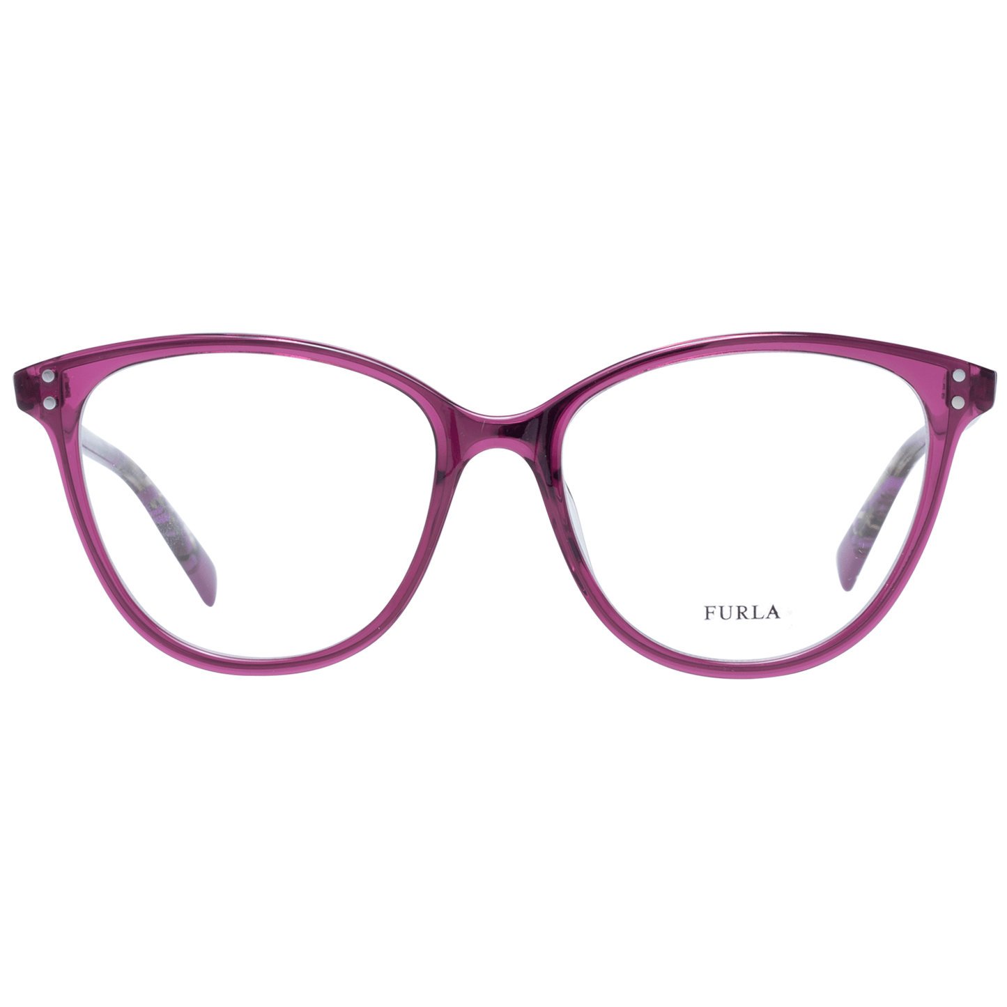 Elegante Cat Eye Lila Brille für Damen