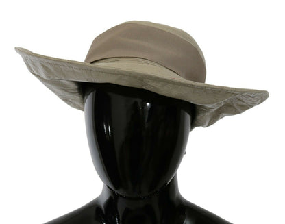 Elegant Beige Panama Cap - Timeless Fashion Accessory