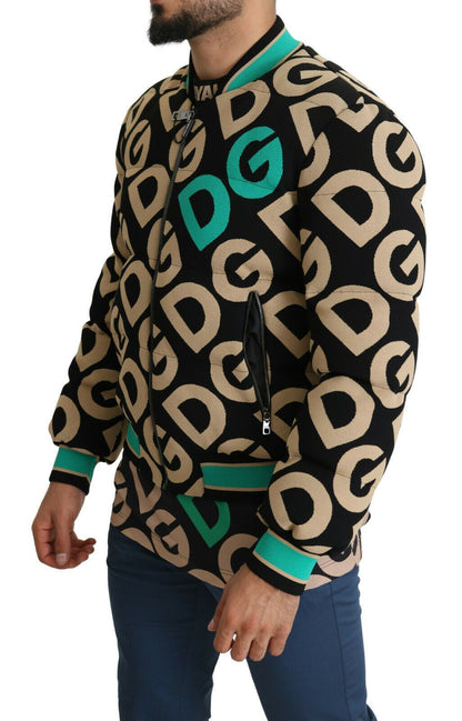 Iconic Printed Bomber Jacket – Exquisite Design