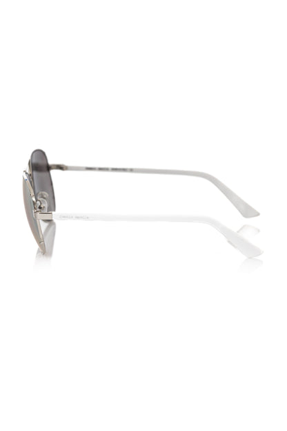 Silver Metallic Men Sunglass