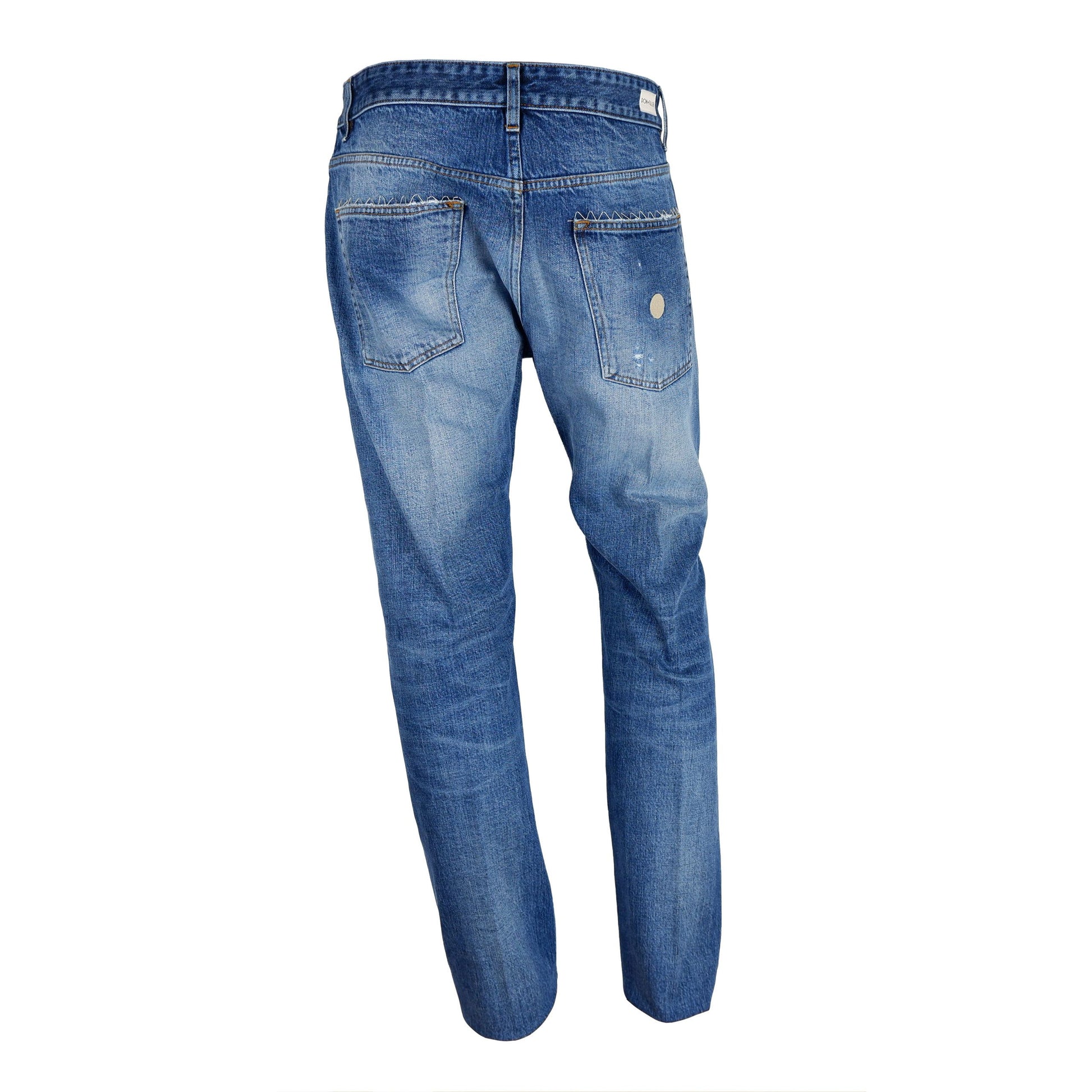 Blue Cotton Men's Jeans