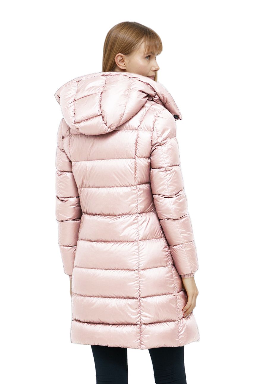 Rosa Nylon Damenjacke