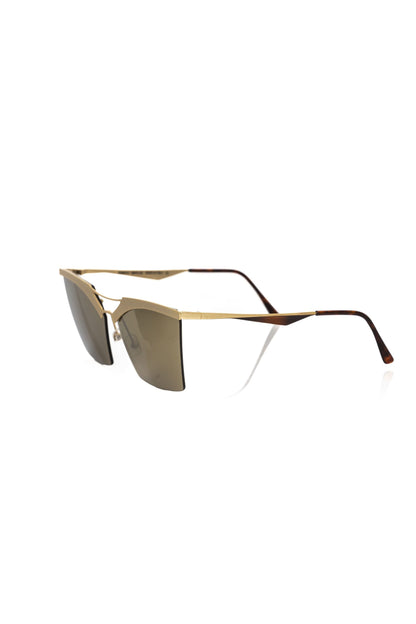 Goldmetallic Damen Sonnenbrille