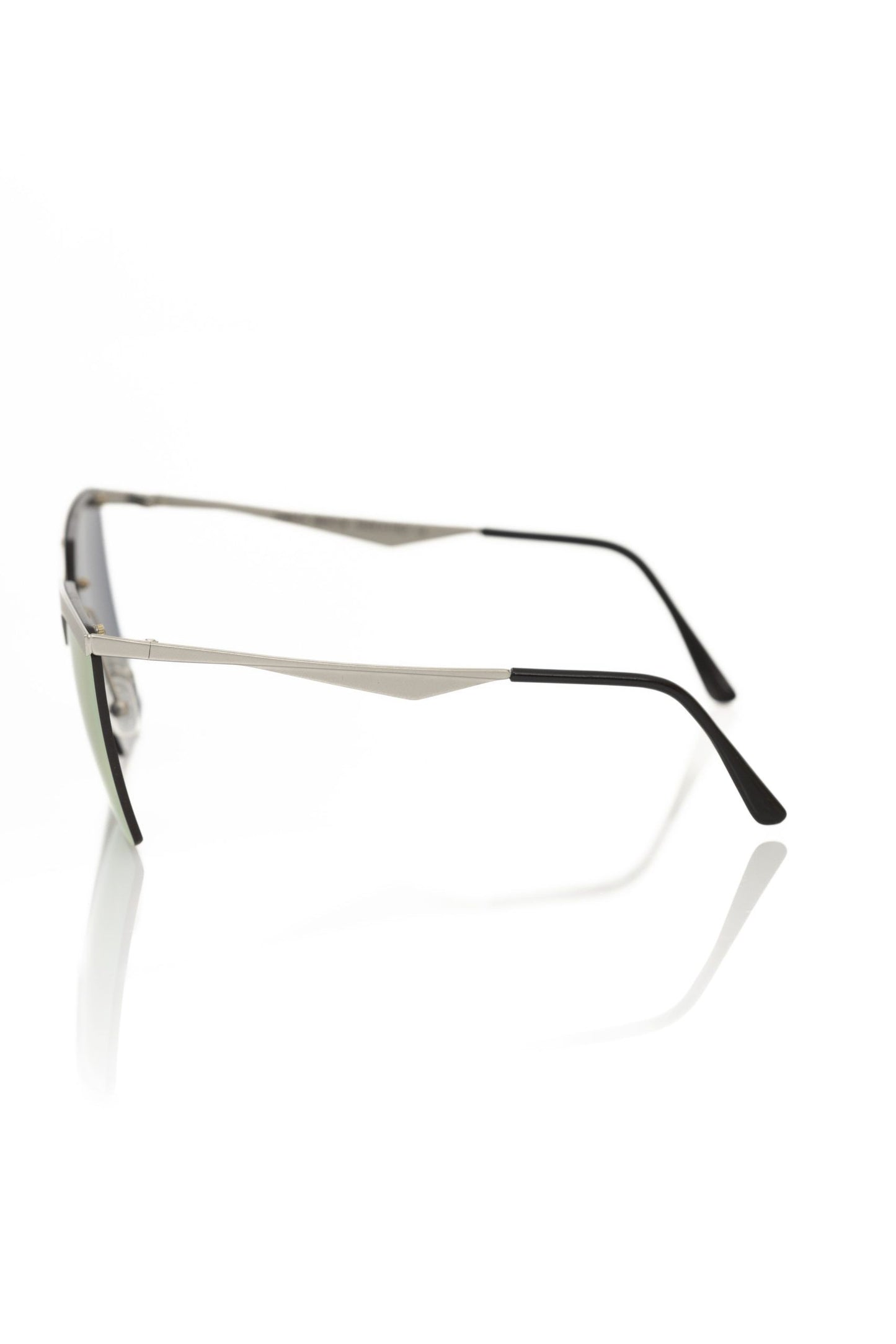 Silbermetallic Damen-Sonnenbrille