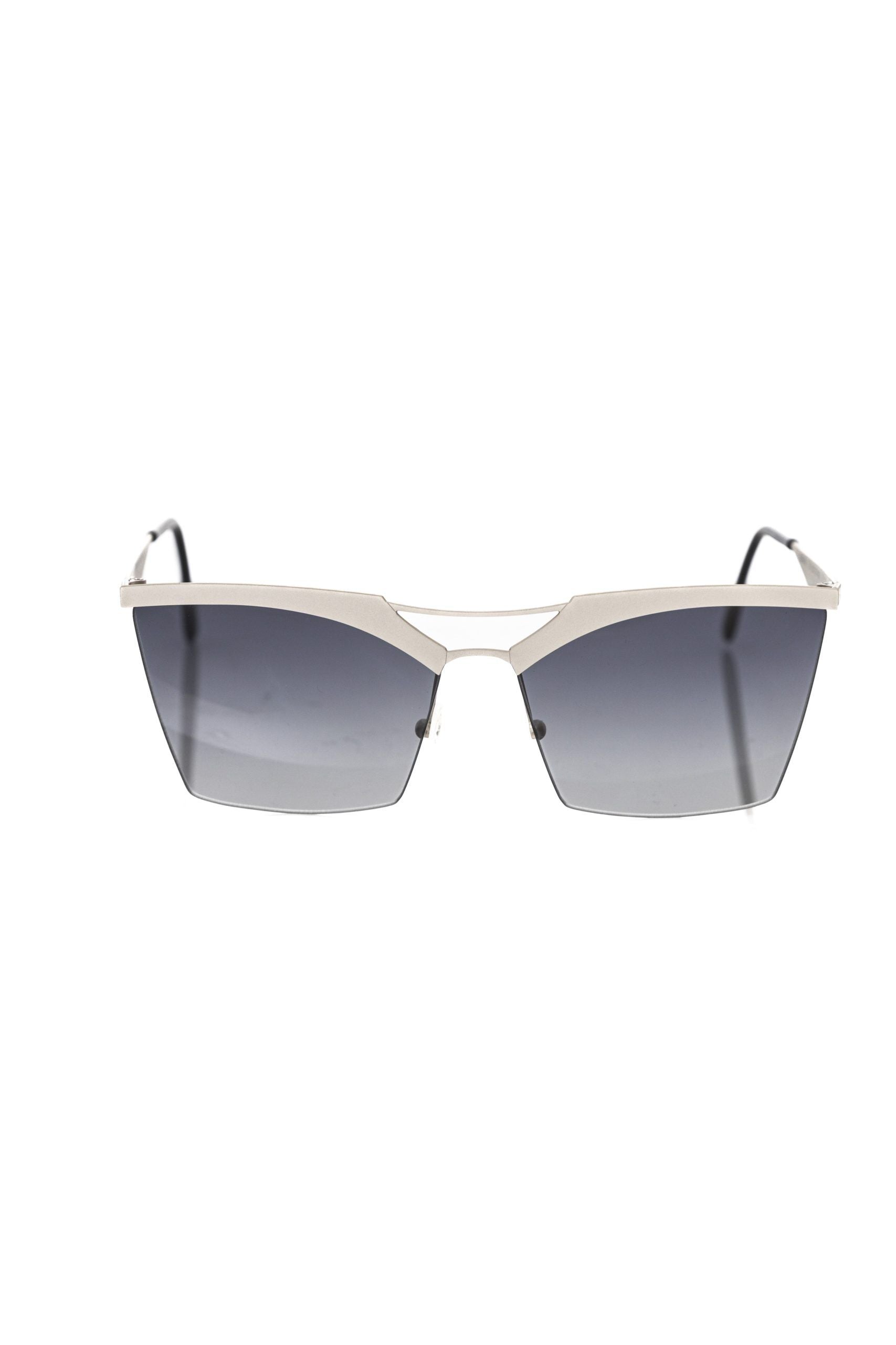 Silber Metallic Damen Sonnenbrille