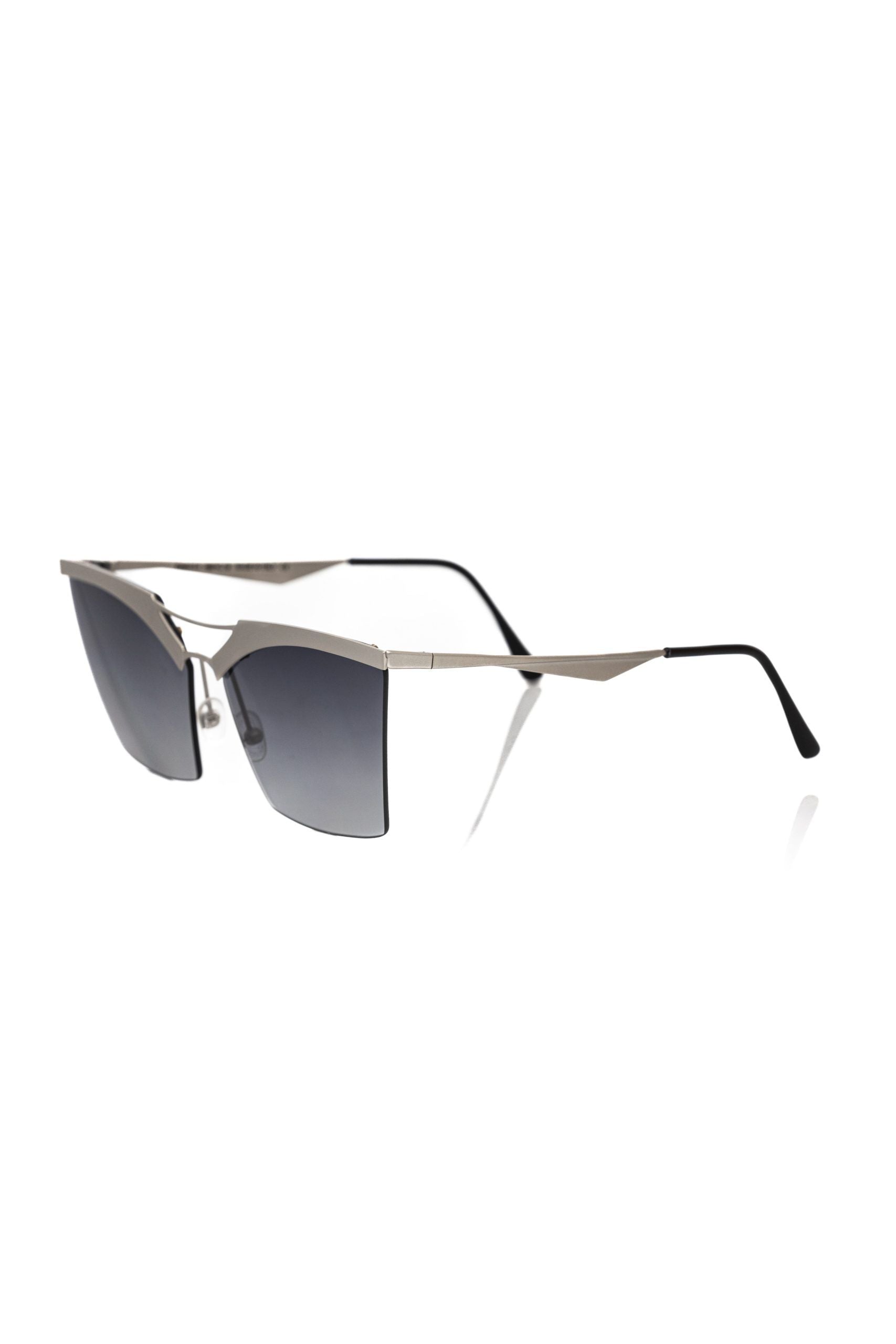 Silber Metallic Damen Sonnenbrille