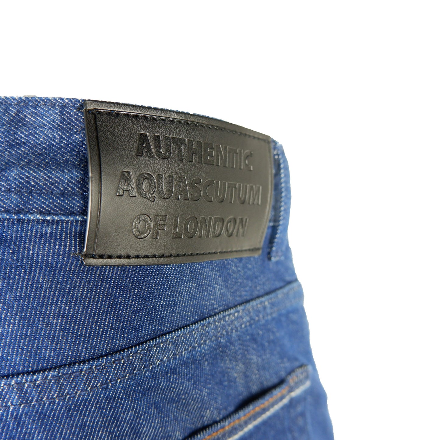 Blue Cotton Men Jeans with Five-Pocket Design