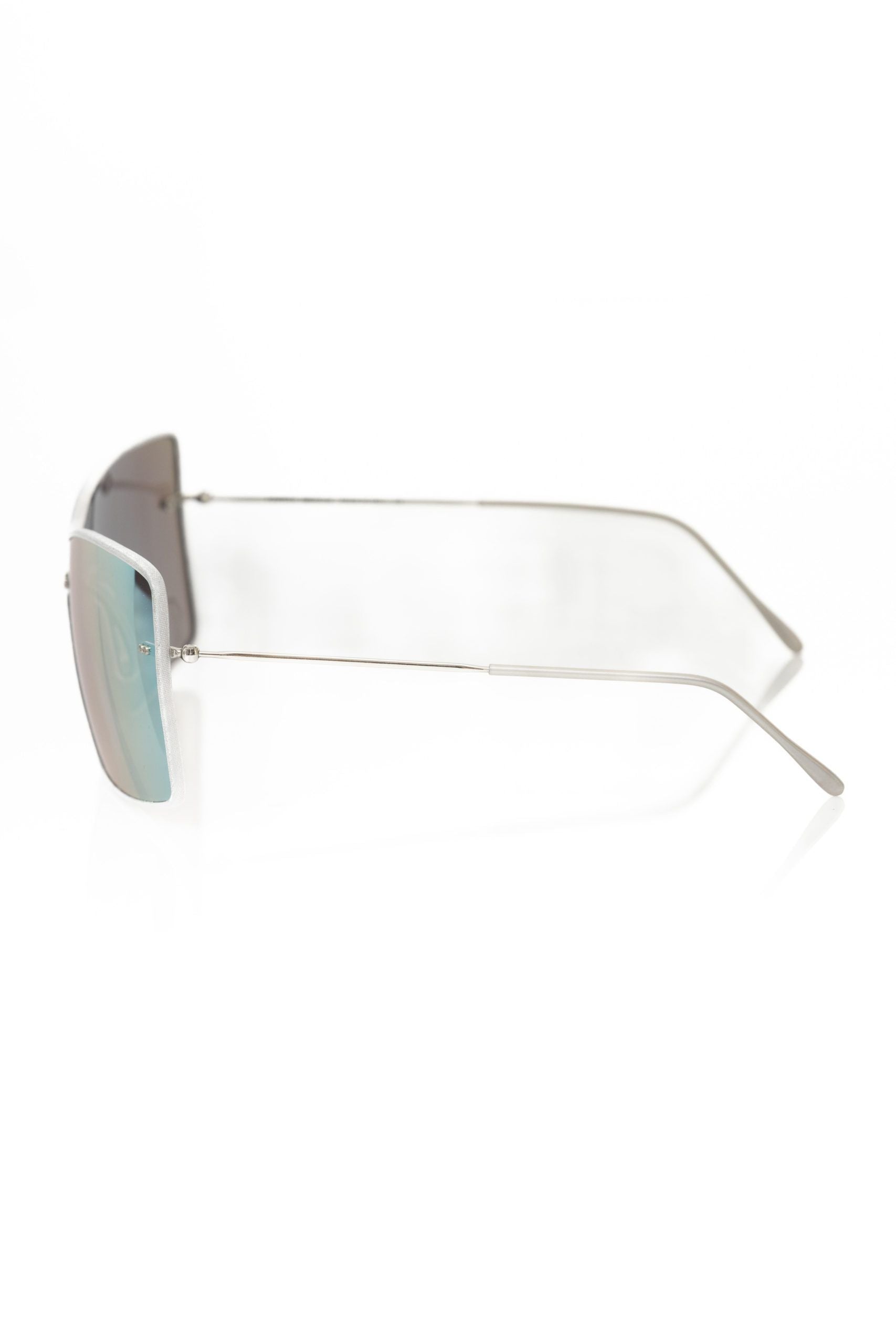 Silber Metallic Damen Sonnenbrille