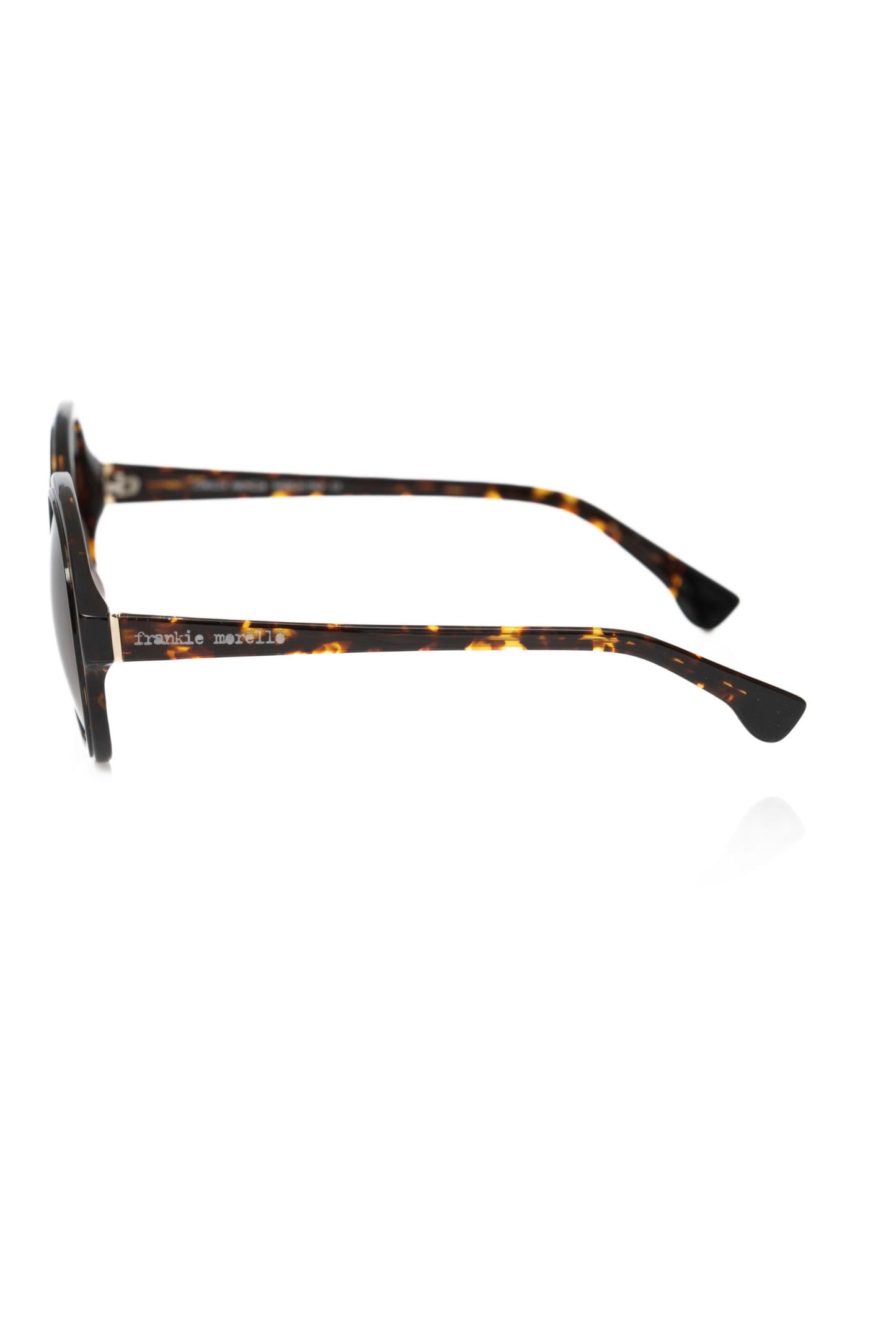 Schwarze Acetat-Sonnenbrille für Damen