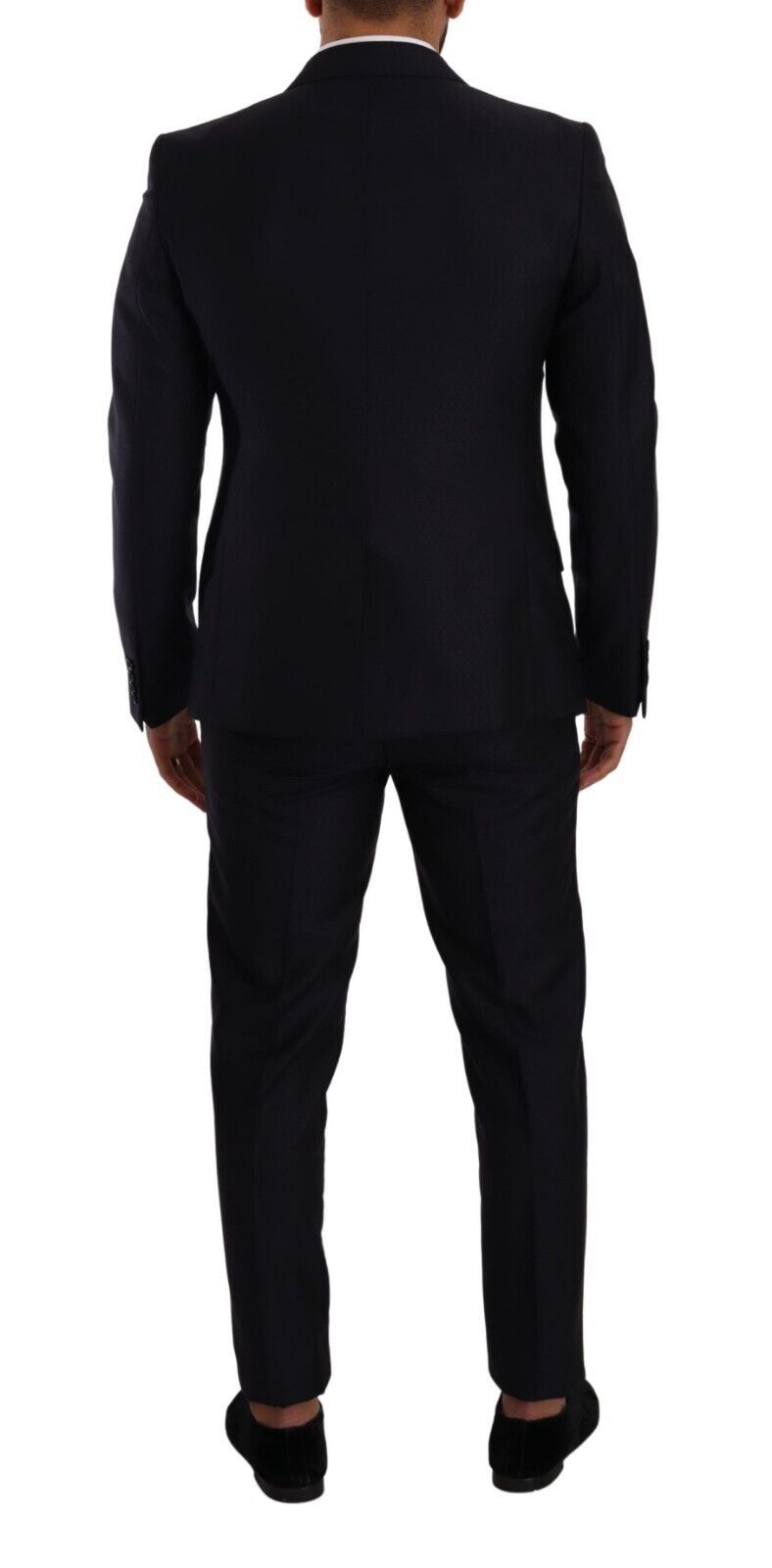 Elegant Slim Fit Wool Silk Cashmere Men's Suit