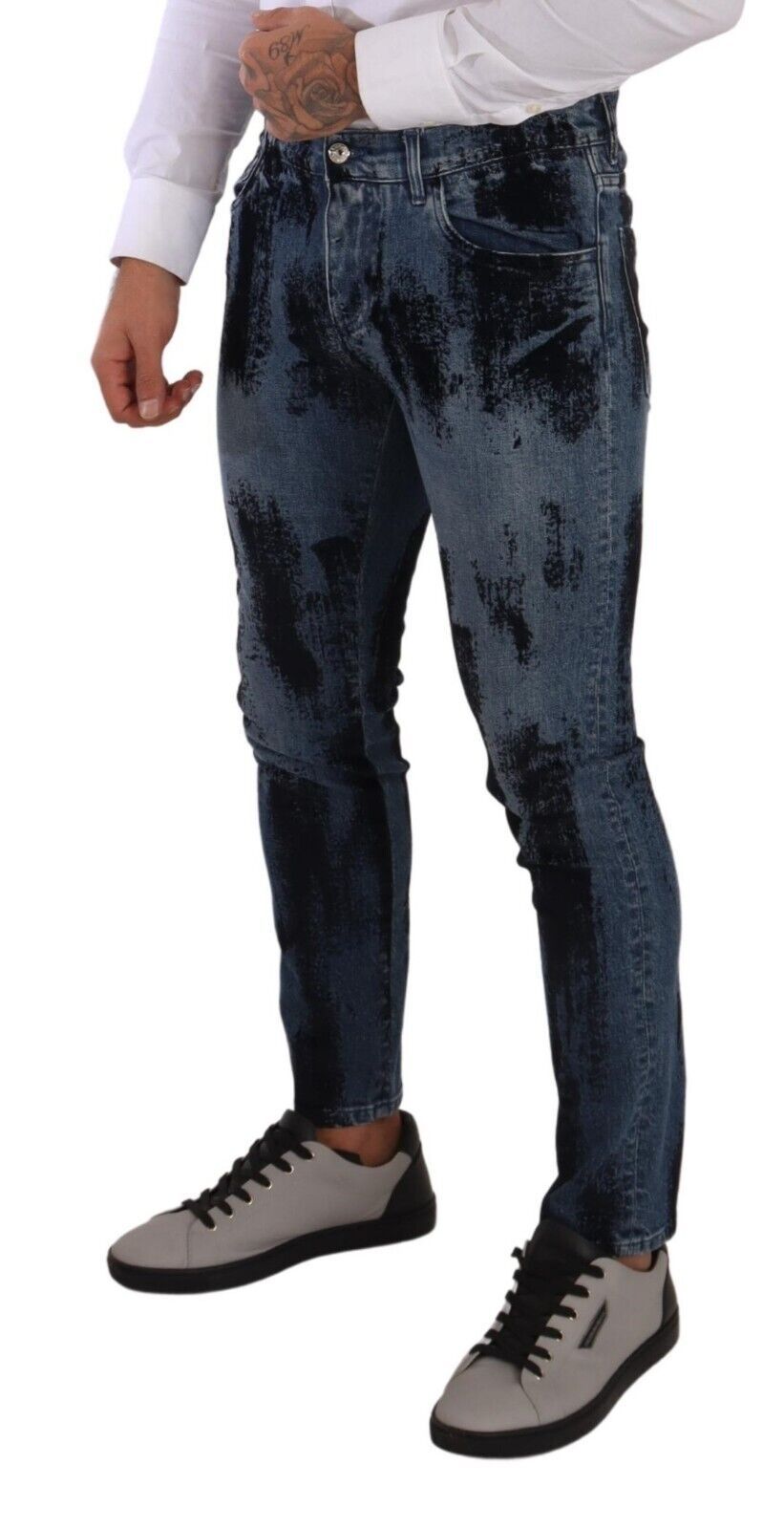 Skinny Slim Fit Jeans von italienischen Designern