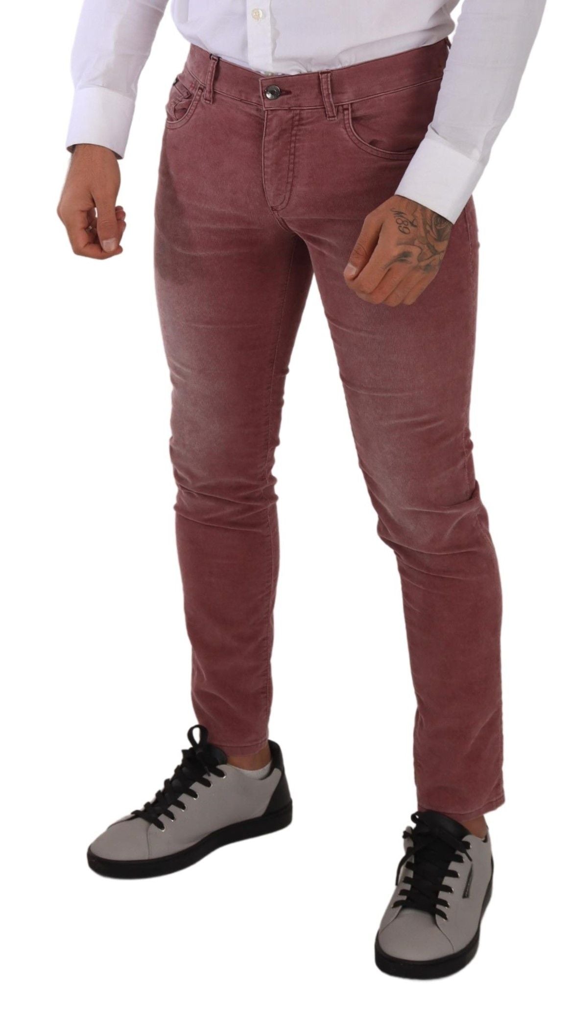 Elegante Slim Fit Cordjeans