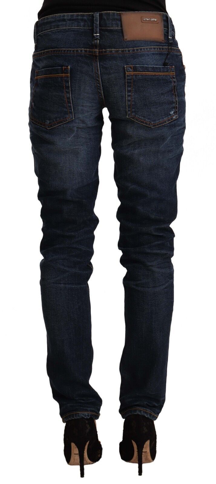 Schicker Slim Fit Denim in Blau