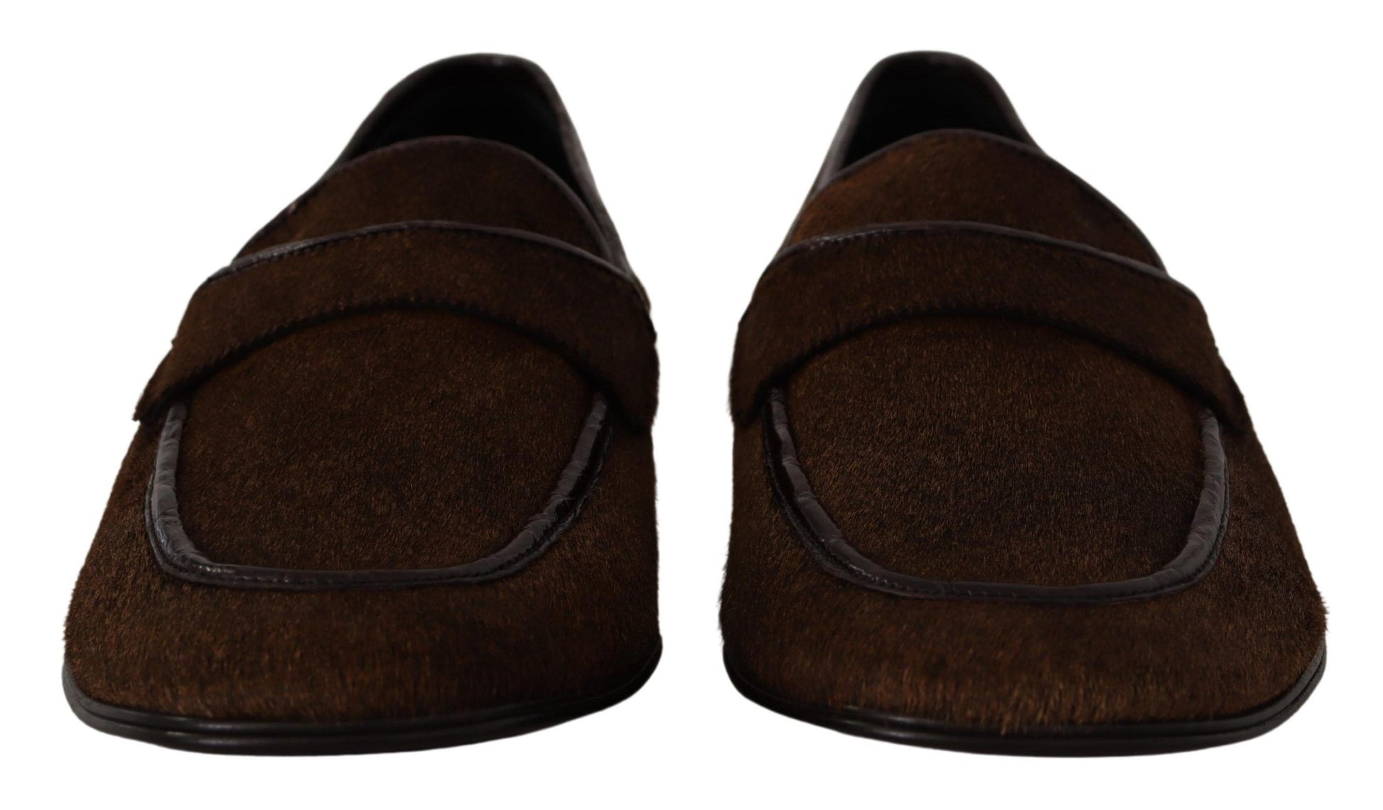 Elegante Loafer aus braunem Kaimanleder