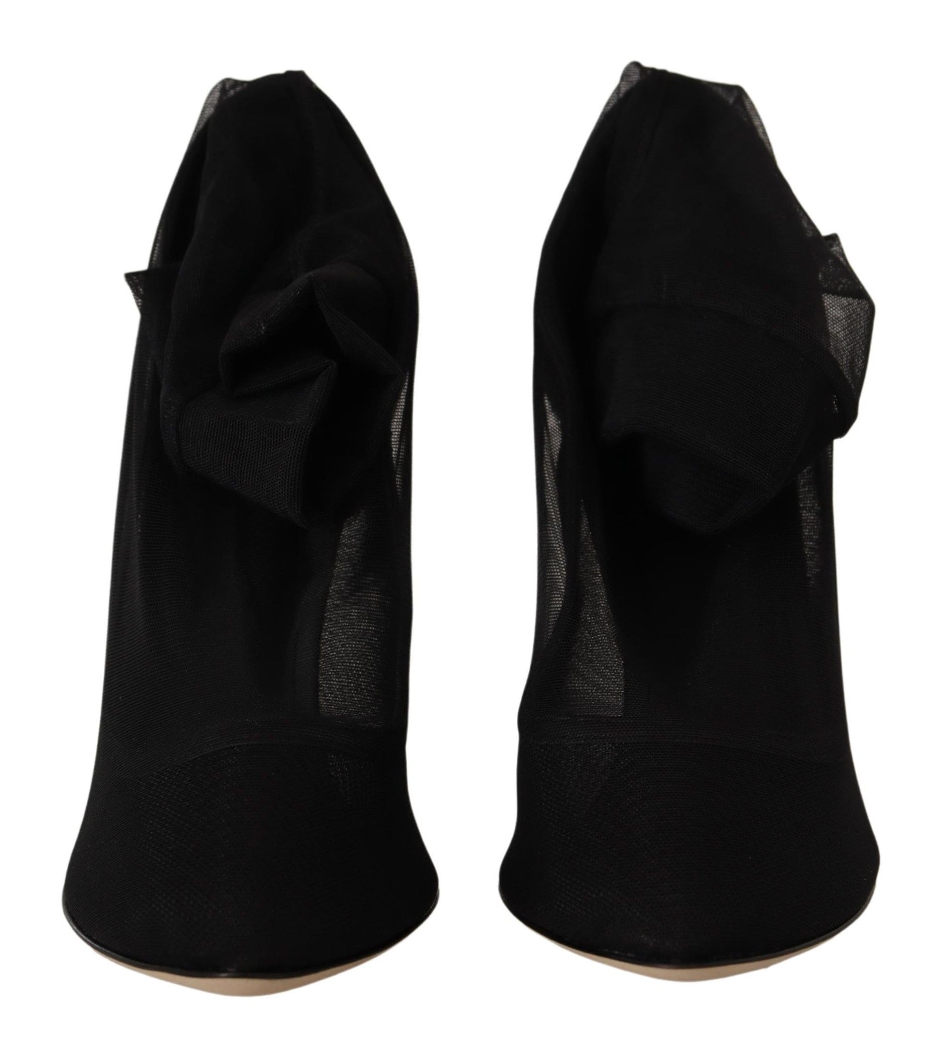 Elegante Stretch Sock Boot Pumps