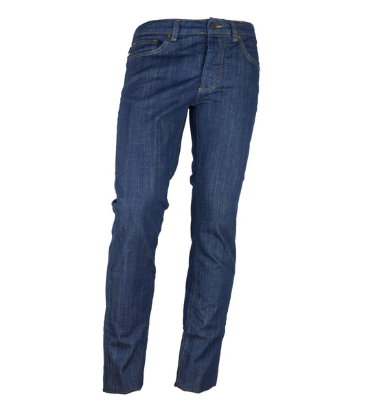 Elegante dunkelblaue Denim-Essentials