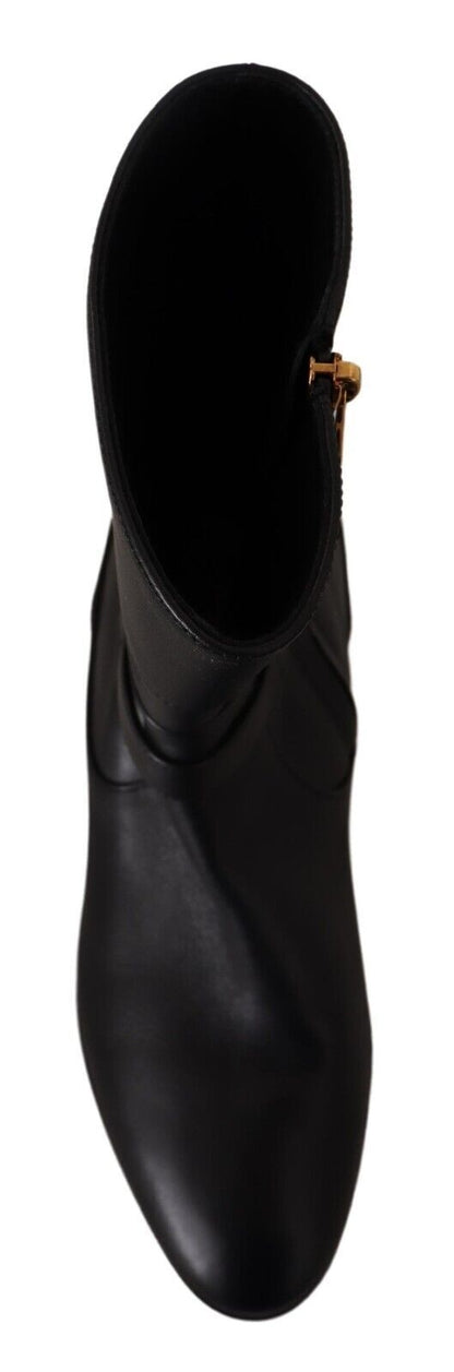 Elegante Biker Boots aus Leder