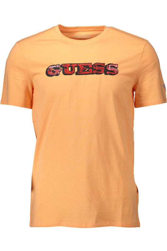 Oranges Baumwoll-T-Shirt für Herren