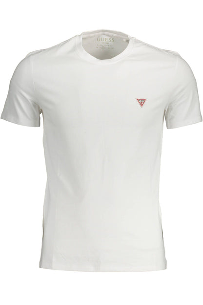 White Cotton Mens TShirt