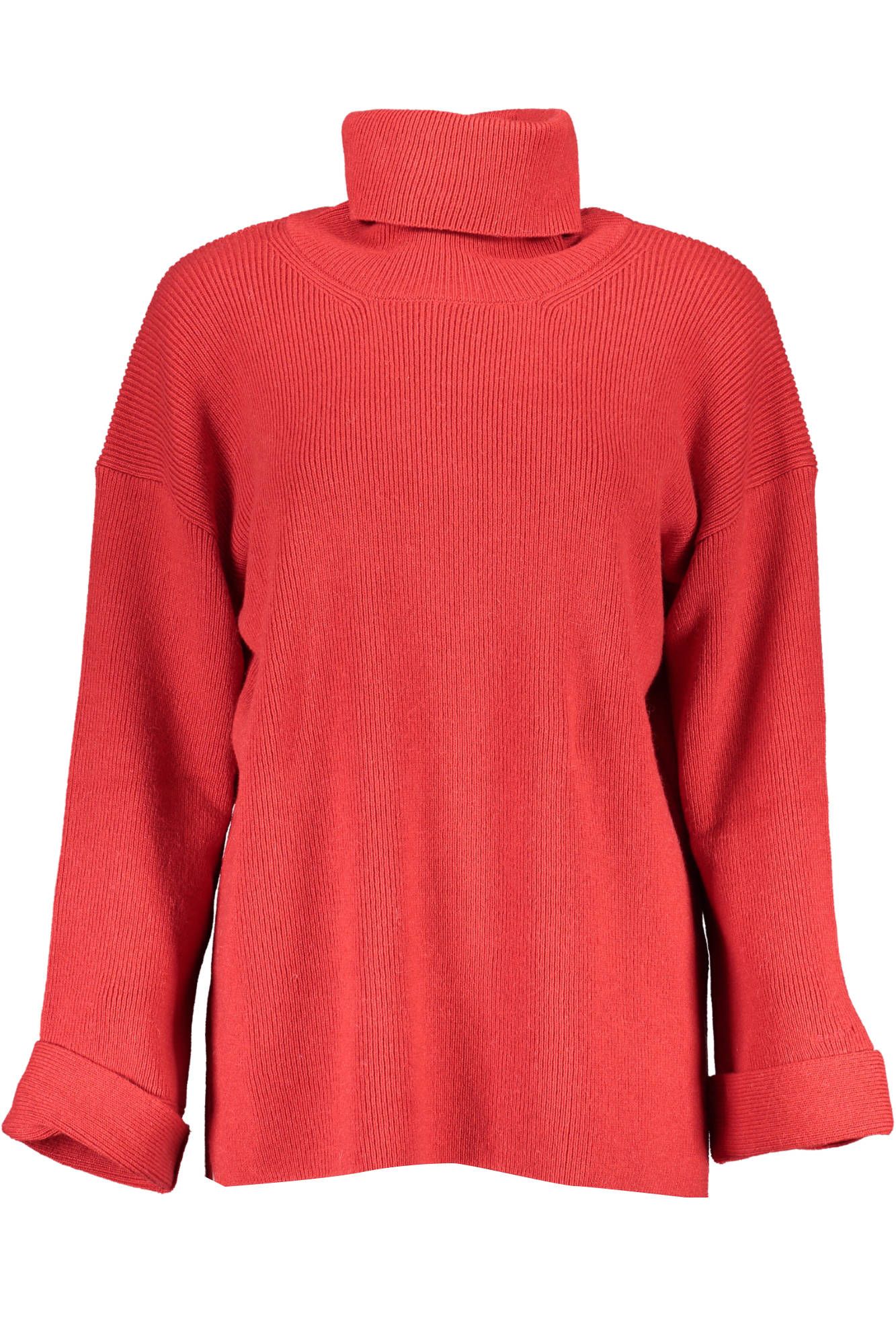 Eleganter Pullover aus Wollmischung mit hohem Kragen