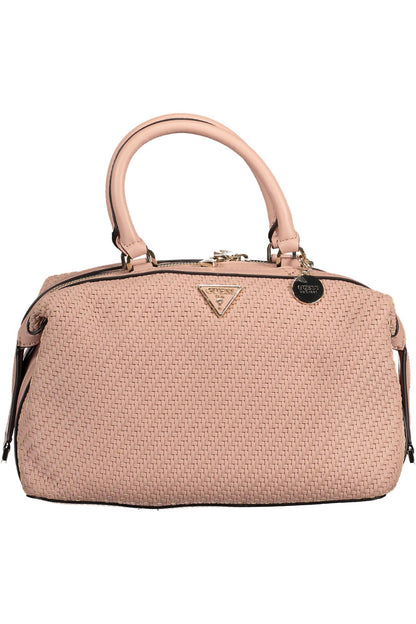 Rosa Polyethylen Damen Handtasche