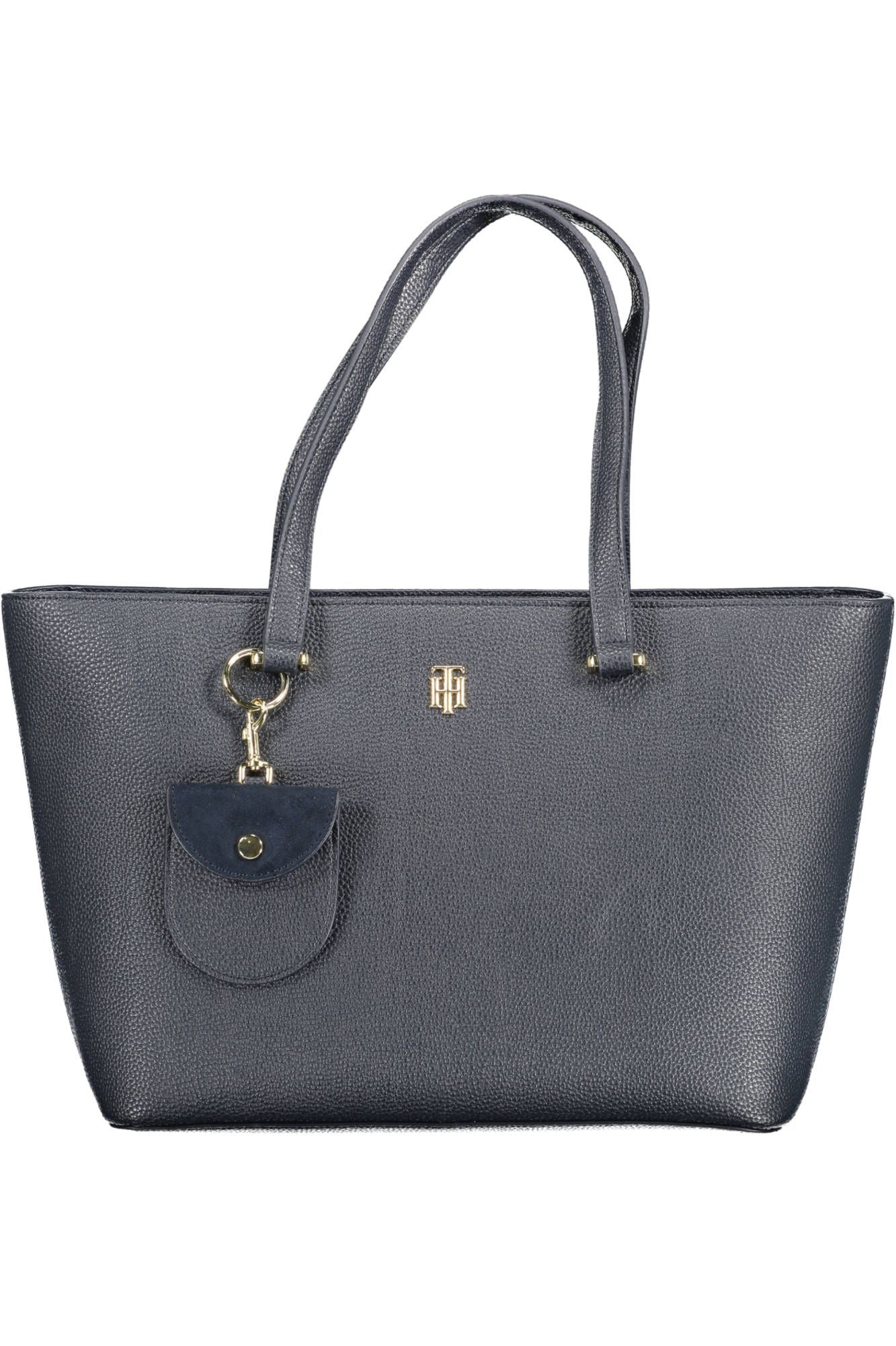 Blue Polyethylene Women Handbag