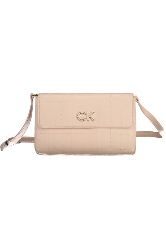 Rosa Polyester Damen Handtasche