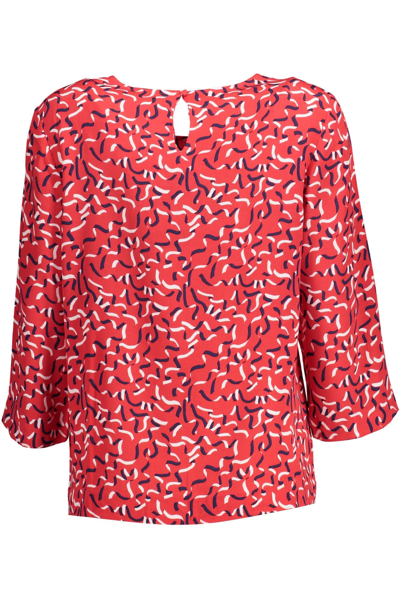 Red Viscose Women Sweater