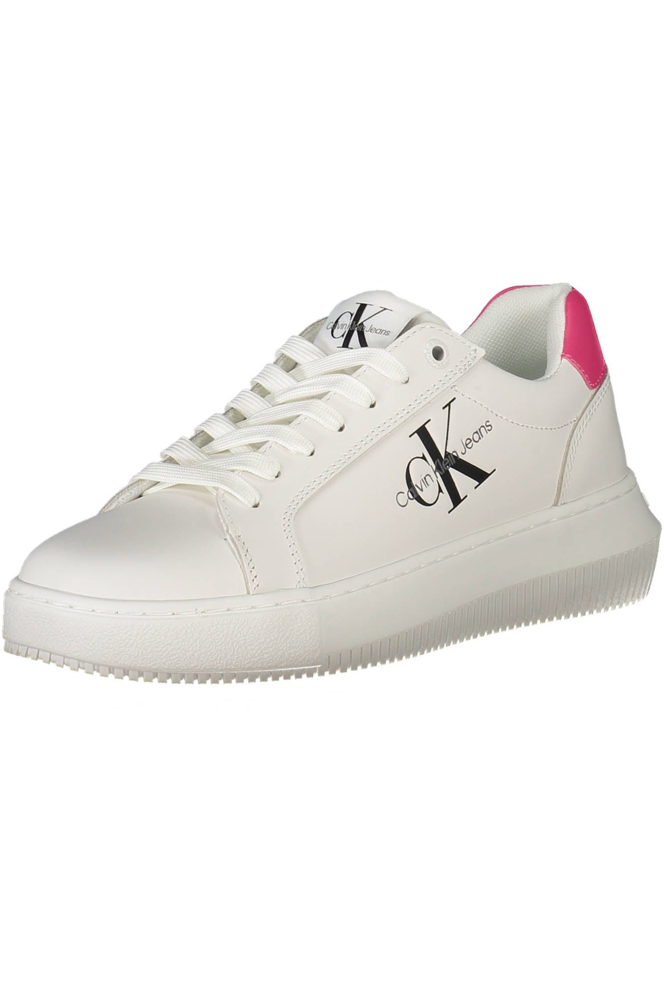 White Leather Women Sneaker