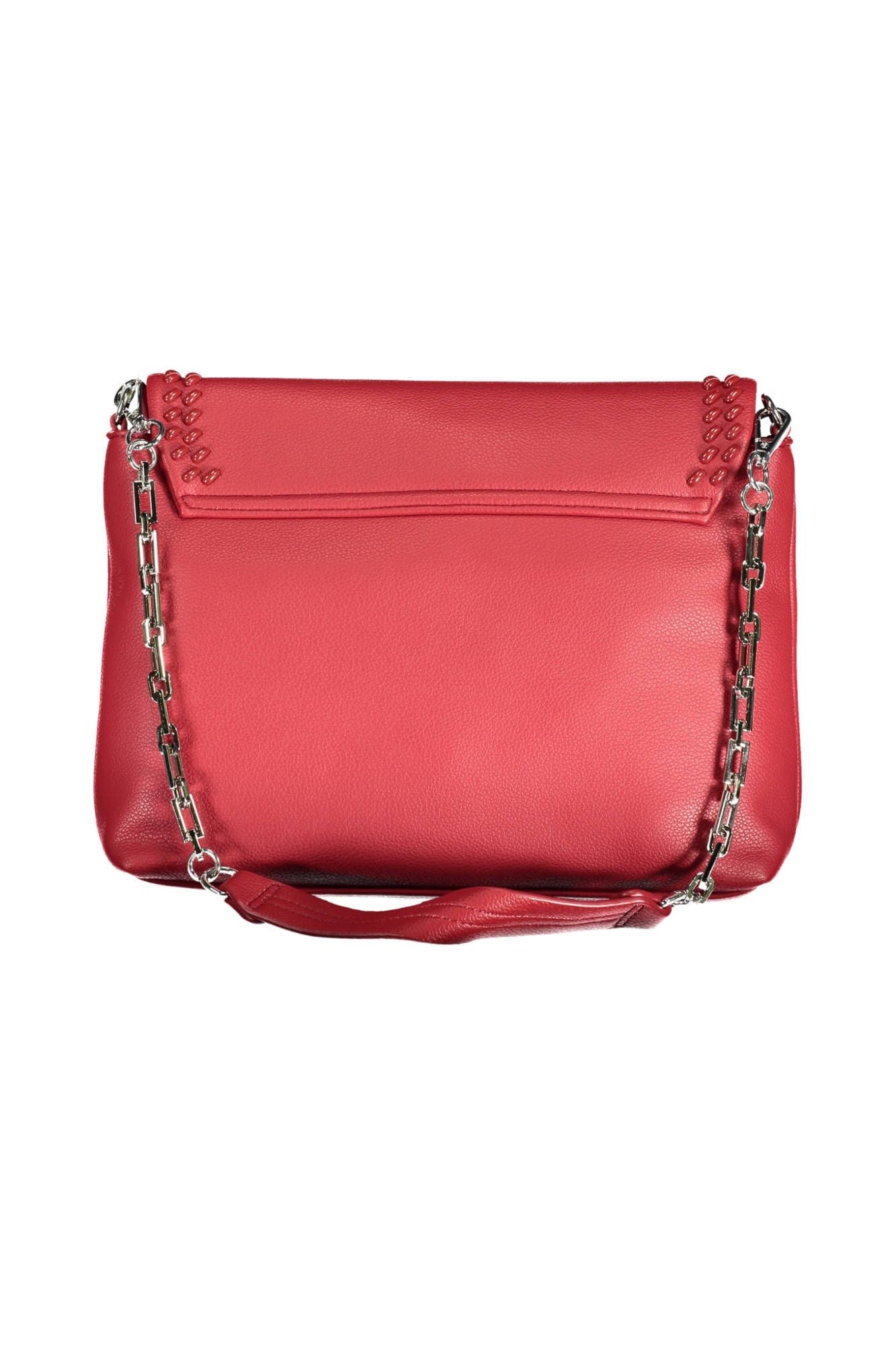 Rote Polyethylen Damen Handtasche