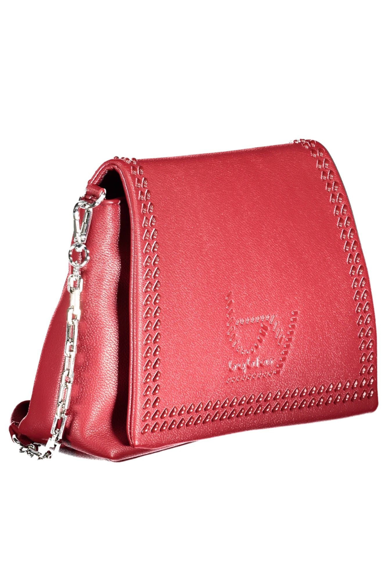 Rote Polyethylen Damen Handtasche