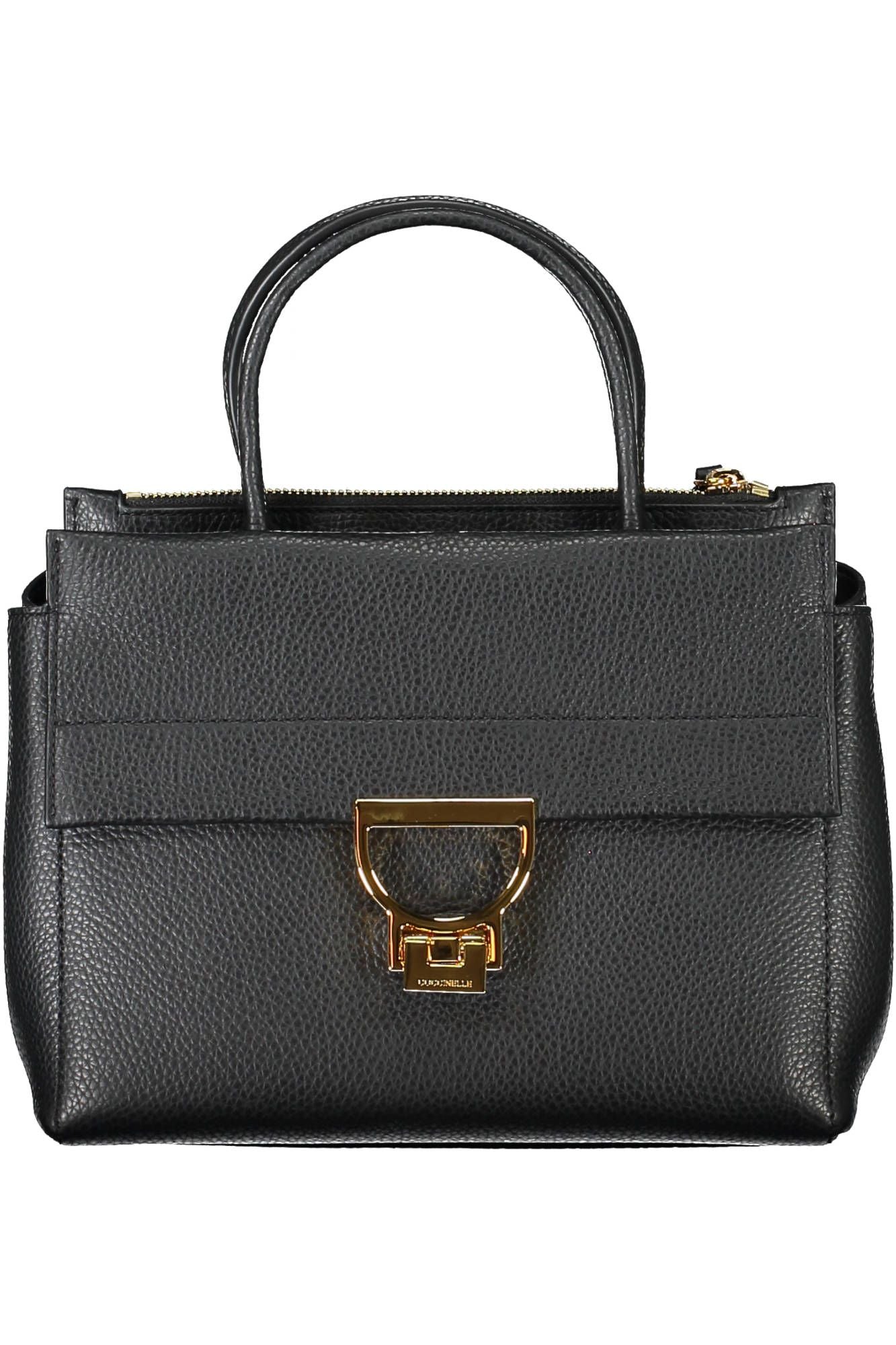 Black Leather Women Handbag