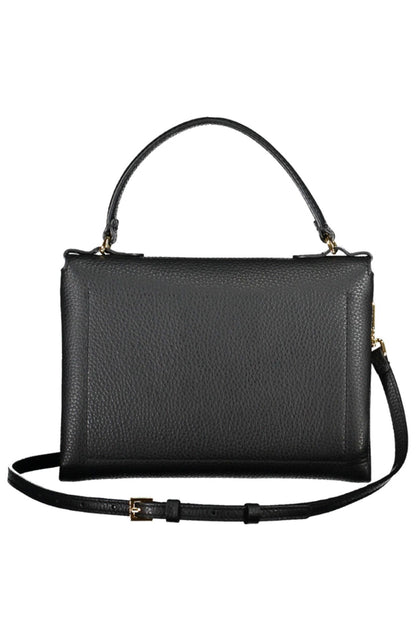 Black Leather Women Handbag