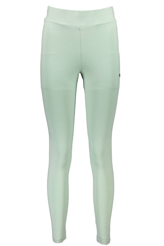 Grüne Leggings aus Baumwolle für Damen