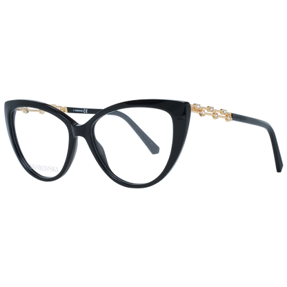 Elegante schwarze Cat Eye Designerbrille