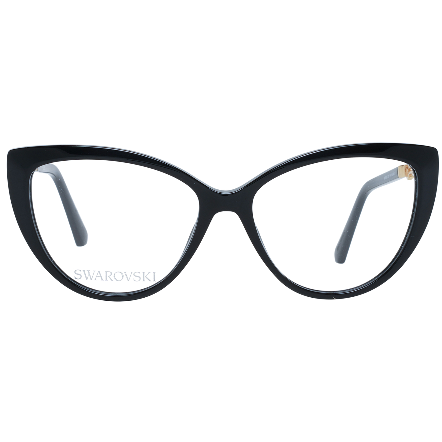 Elegante schwarze Cat Eye Designerbrille