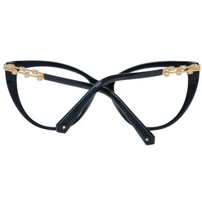 Elegante schwarze Cat Eye Designerbrille