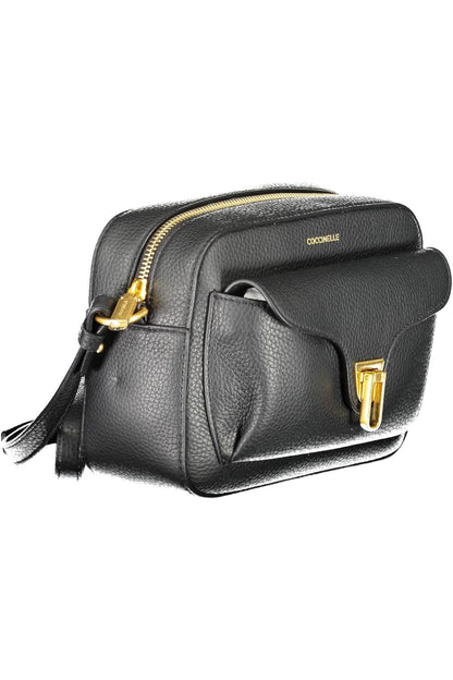 Black Leather Women Handbag